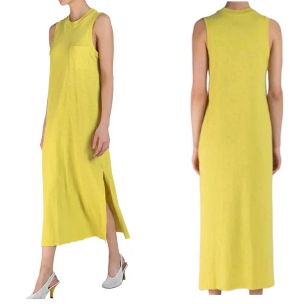 ATM Anthony Thomas Melillo Sleeveless Maxi Dress with Pocket Medium